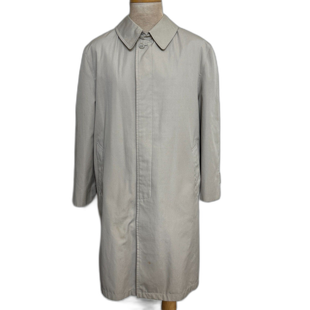 Vintage Misty Harbor Beige Trench Coat - Men 42R